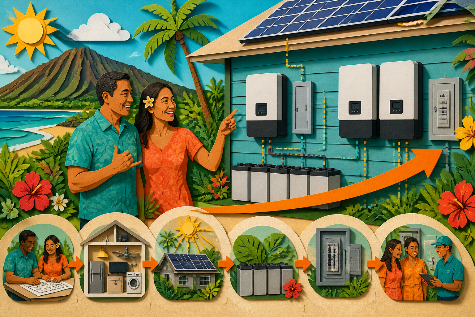 Concept artwork for EG4 6000XP All-In-One Off-Grid Inverter