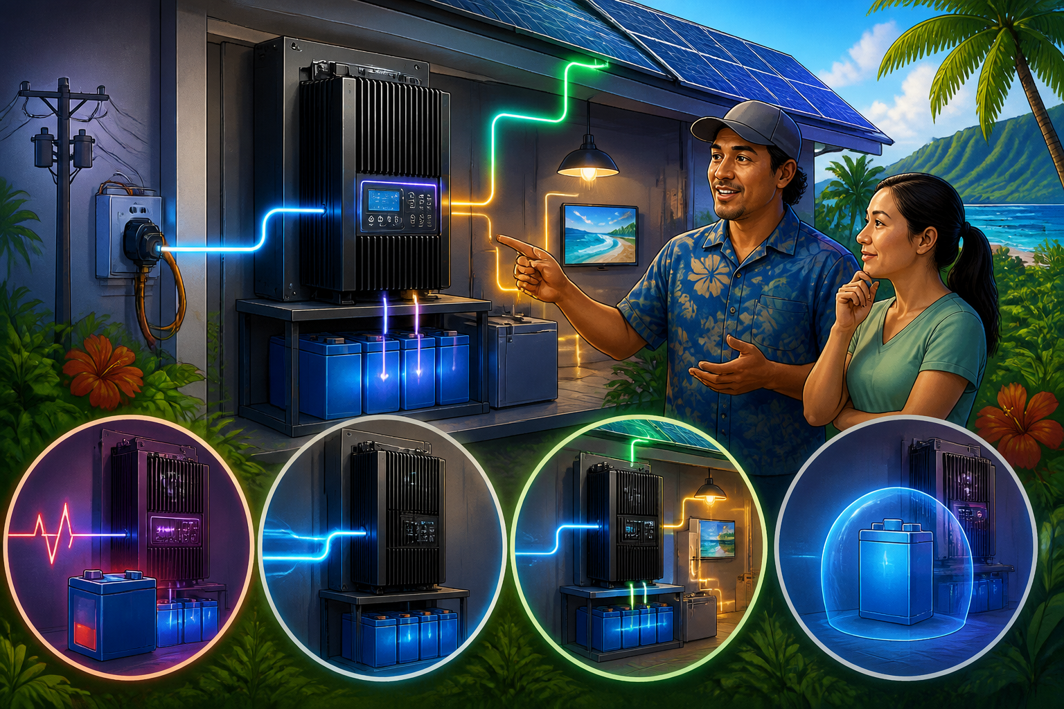 Concept artwork for Little Rosie Inverter Platform